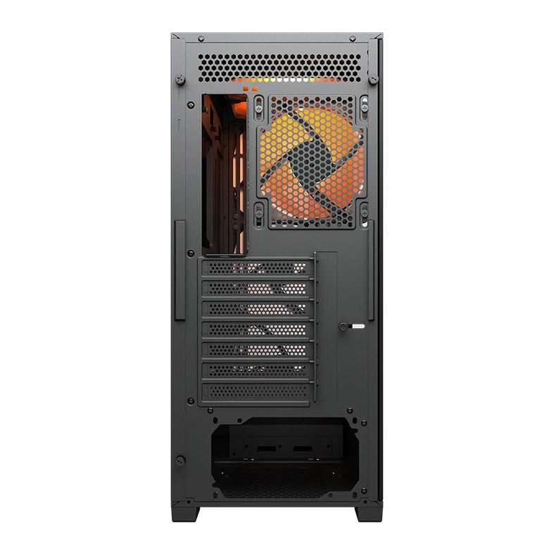 Gabinete Gamer Cougar MX600 Air Pro, ARGB, Midi Tower, Lateral de Vidro, com 6 Fans, Preto, 382SC90.0003