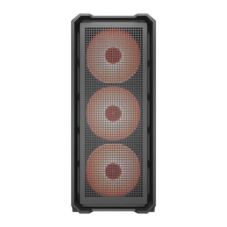 Gabinete Gamer Cougar MX600 Air Pro, ARGB, Midi Tower, Lateral de Vidro, com 6 Fans, Preto, 382SC90.0003