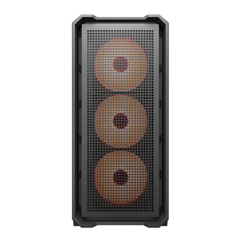 Gabinete Gamer Cougar MX600 Mine V2 Pro, ARGB, Mini Tower, Lateral de Vidro, com 4 Fans, Preto, 382TC90.0003