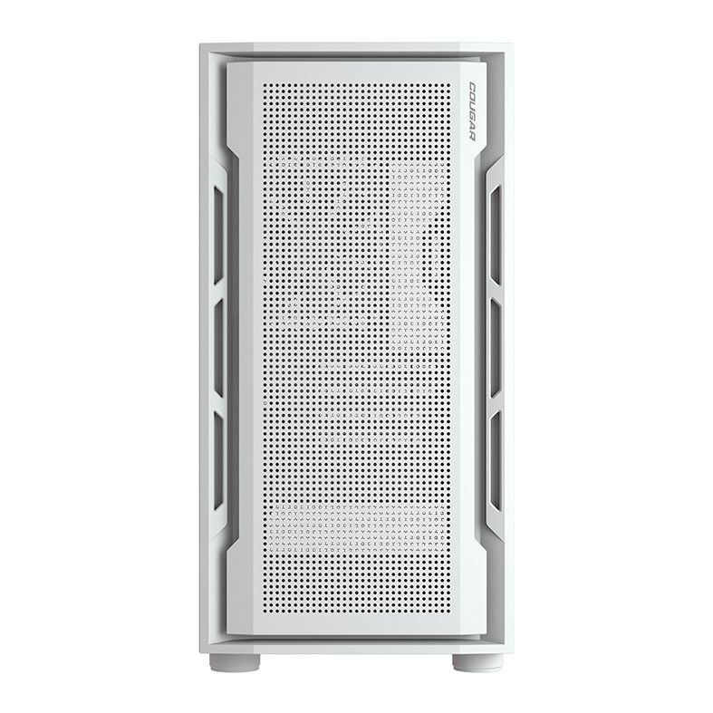 Gabinete Gamer Cougar Uniface Mini, Mini-Tower, Lateral de Vidro, Branco, 3855C90.0002