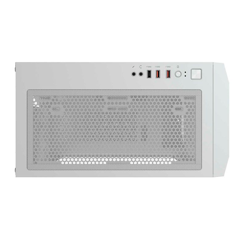 Gabinete Gamer Cougar Uniface Mini, Mini-Tower, Lateral de Vidro, Branco, 3855C90.0002