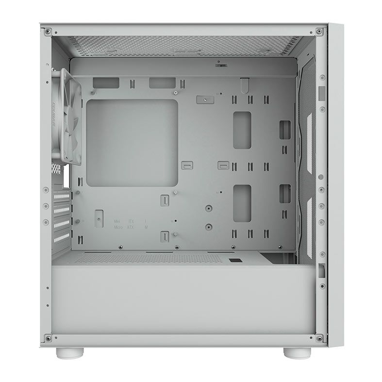 Gabinete Gamer Cougar Uniface Mini, Mini-Tower, Lateral de Vidro, Branco, 3855C90.0002