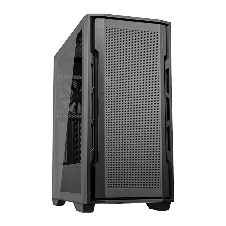 Gabinete Gamer Cougar Uniface, Mid-Tower, Lateral de Vidro, Com 2 Fans, Preto, 385C780.0005