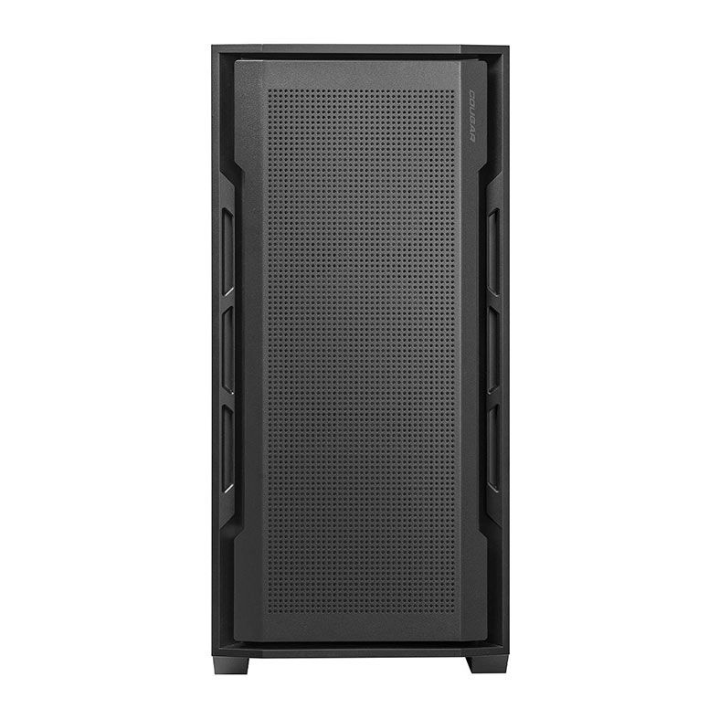 Gabinete Gamer Cougar Uniface, Mid-Tower, Lateral de Vidro, Com 2 Fans, Preto, 385C780.0005