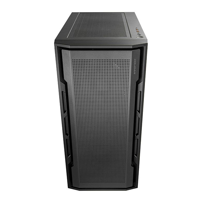 Gabinete Gamer Cougar Uniface, Mid-Tower, Lateral de Vidro, Com 2 Fans, Preto, 385C780.0005
