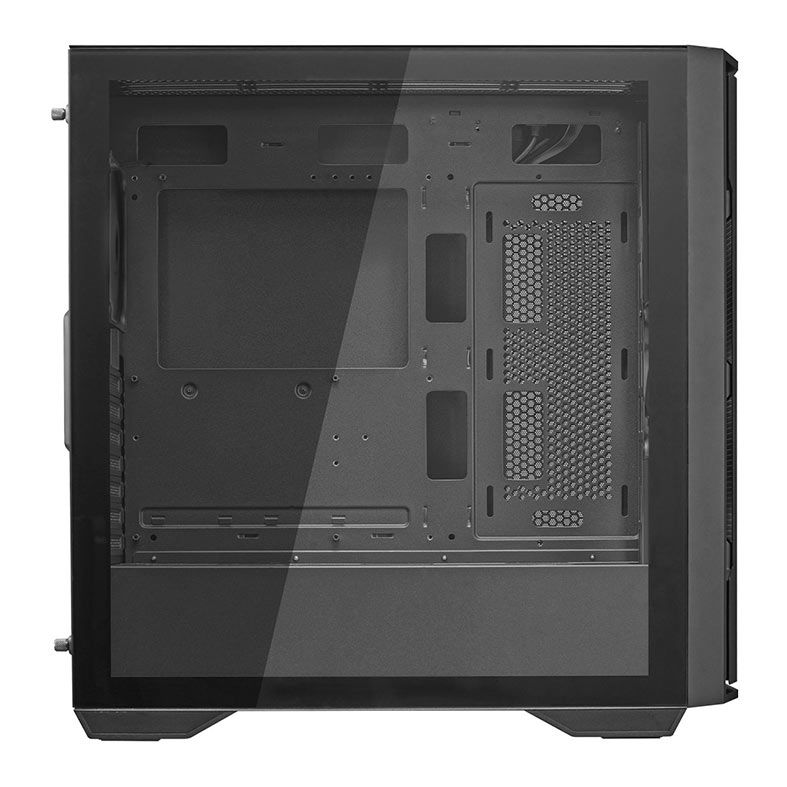 Gabinete Gamer Cougar Uniface, Mid-Tower, Lateral de Vidro, Com 2 Fans, Preto, 385C780.0005