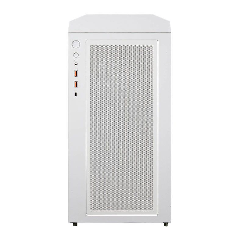 Gabinete Gamer Cougar Uniface, Mid-Tower, Lateral de Vidro, Com 2 Fans, Branco, 385C780.0006