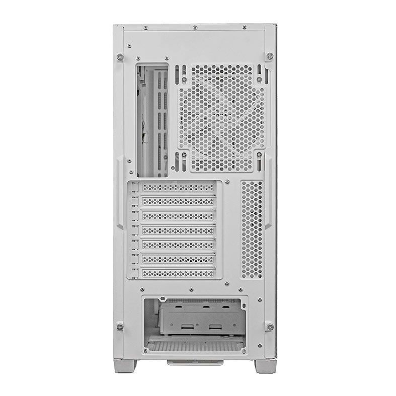 Gabinete Gamer Cougar Uniface, Mid-Tower, Lateral de Vidro, Com 2 Fans, Branco, 385C780.0006