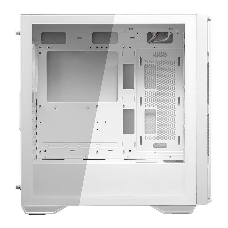 Gabinete Gamer Cougar Uniface, Mid-Tower, Lateral de Vidro, Com 2 Fans, Branco, 385C780.0006