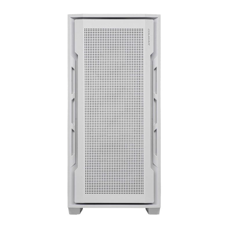 Gabinete Gamer Cougar Uniface, Mid-Tower, Lateral de Vidro, Com 2 Fans, Branco, 385C780.0006
