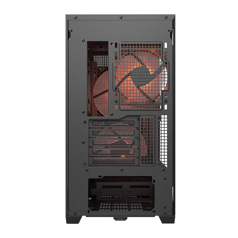 Gabinete Gamer Cougar MX600 Mini RGB, Mini-Tower, Lateral de Vidro, Com 3 Fans, Preto, 385GC90.0001