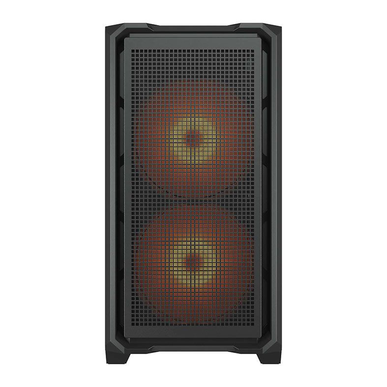 Gabinete Gamer Cougar MX600 Mini RGB, Mini-Tower, Lateral de Vidro, Com 3 Fans, Preto, 385GC90.0001