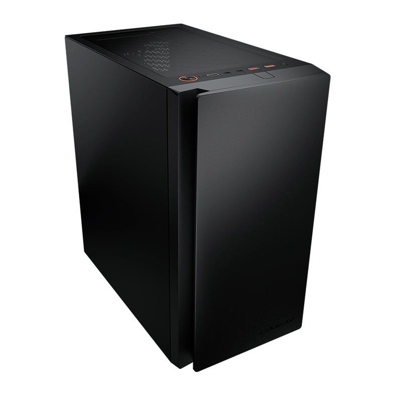 Gabinete Gamer Cougar Purity, Mini-Tower, Com 1 Fan, Preto, 385PC40.0003