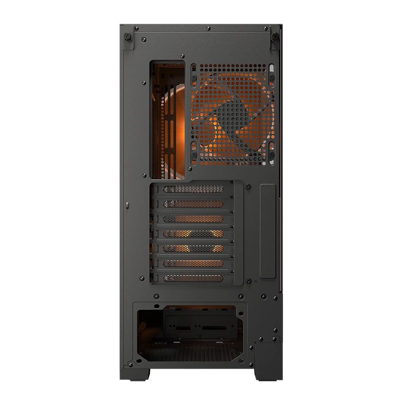 Gabinete Gamer Cougar Airface 180, ARGB, Mid-Tower, Lateral de Vidro, Com 3 Fans, Preto, 385VA40.0001