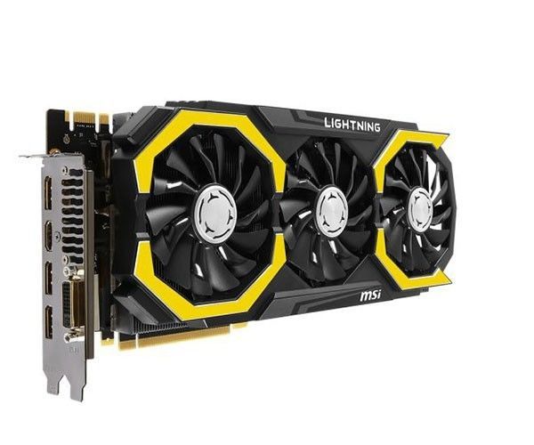 Placa de Vídeo MSI Geforce GTX 980 Ti Lightning OC 6GB GDDR5 384Bit, GTX 980TI LIGHTNING - BOX