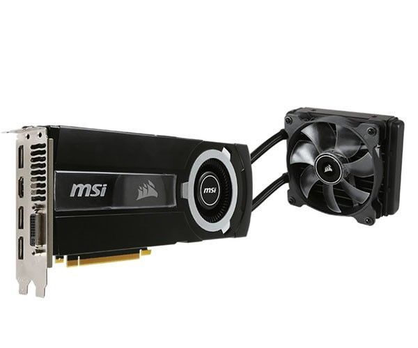 Placa de Vídeo MSI Geforce GTX 980 Ti SEA HAWK 6GB GDDR5 384Bit, GTX 980 Ti SEA HAWK