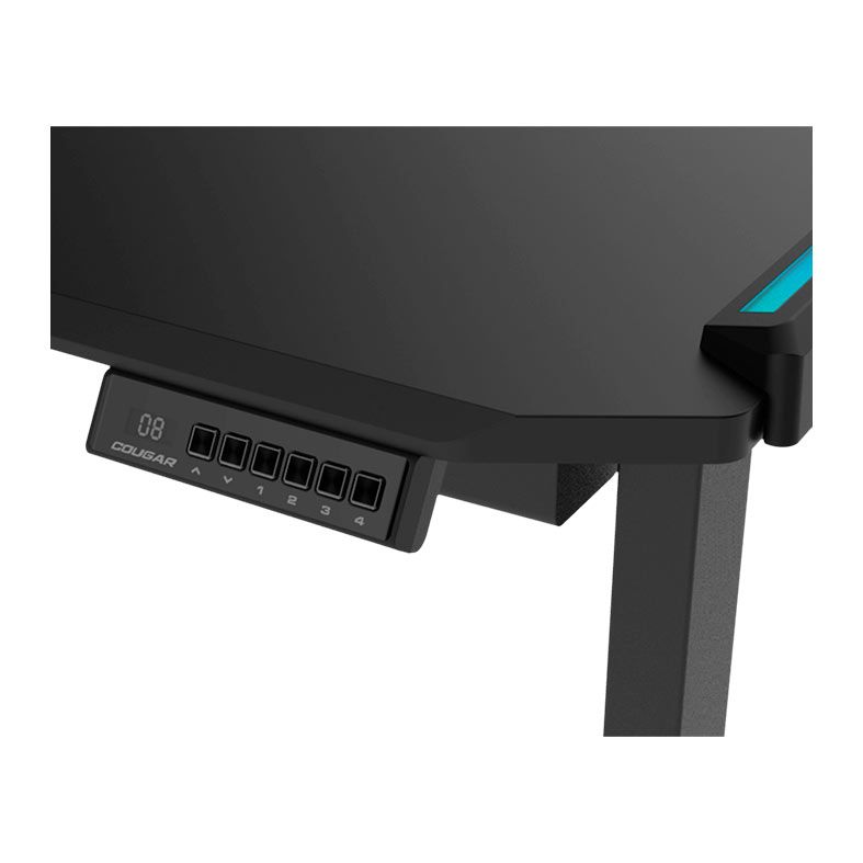 Mesa Gamer Cougar E-Deimus 120, RGB, Preto, 3M1203SB.0001