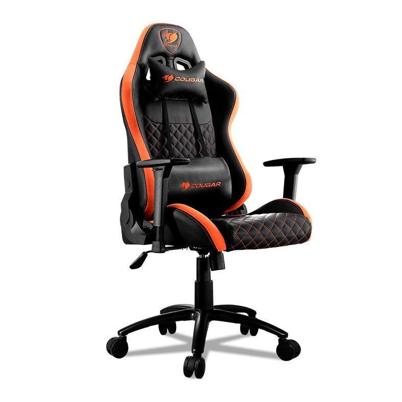 Cadeira Gamer Cougar Armor Pro Preto/Laranja, 3MARMPRO.0001
