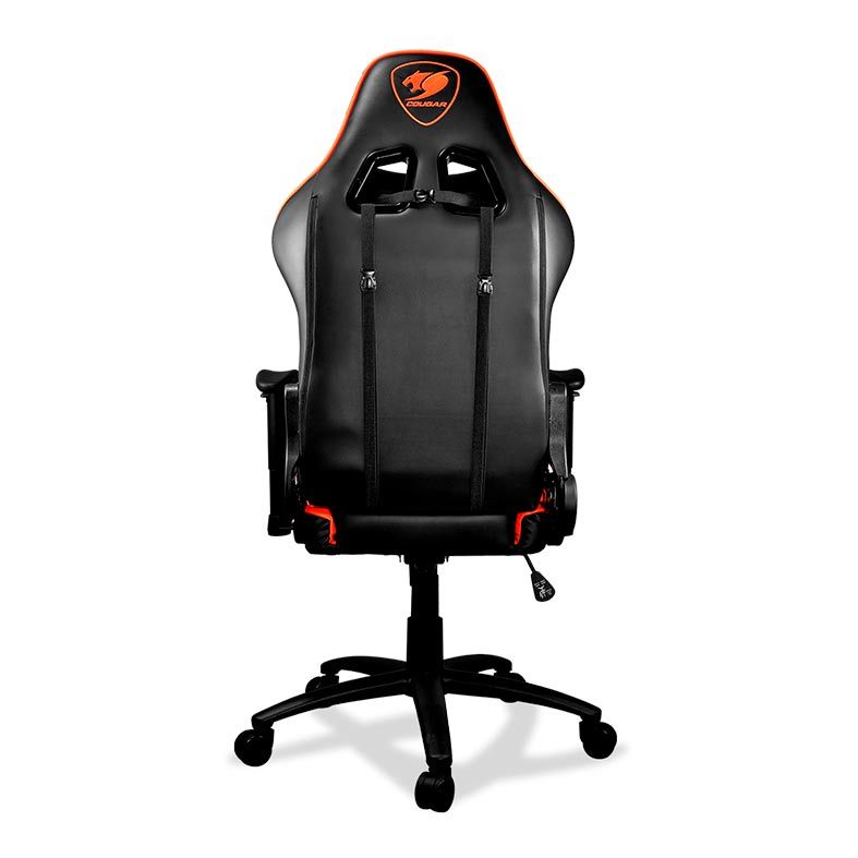 Cadeira Cougar Armor One Preta/Laranja, 3MARONXB.0001