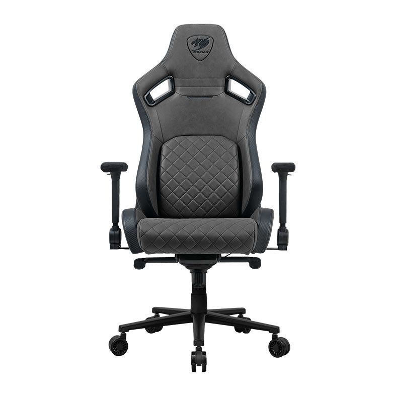 Cadeira Gamer Cougar Defensor S, Jet Gray F, 3MDSFGRB.0001