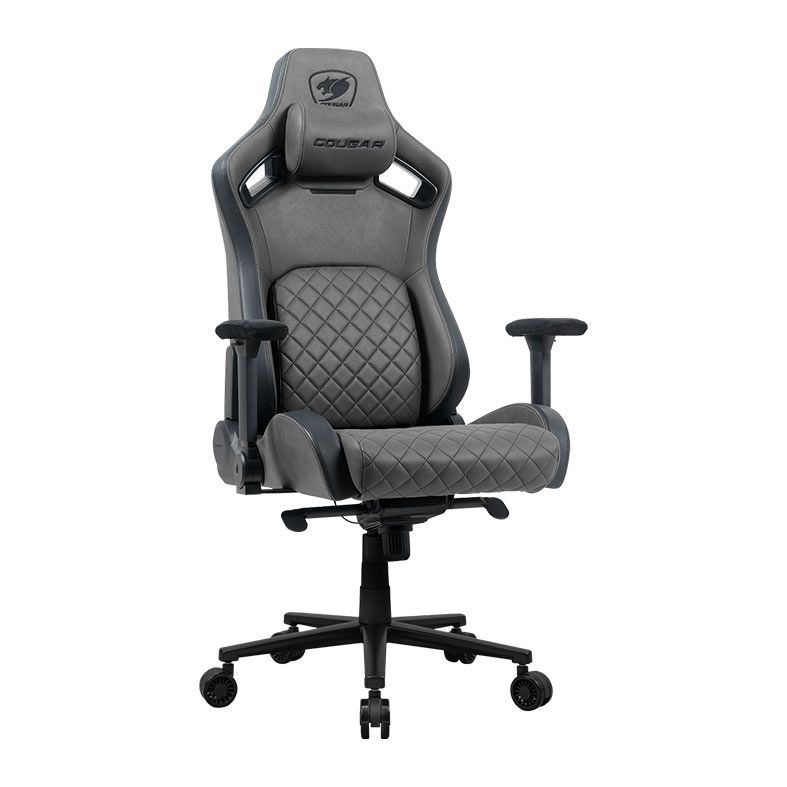 Cadeira Gamer Cougar Defensor S, Jet Gray F, 3MDSFGRB.0001