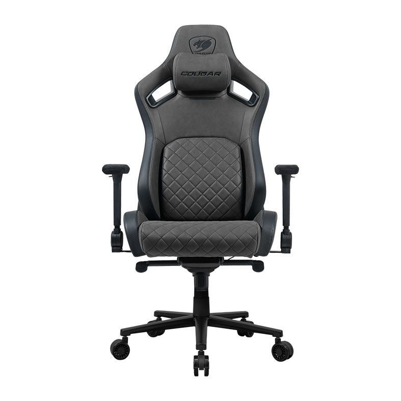 Cadeira Gamer Cougar Defensor S, Jet Gray F, 3MDSFGRB.0001
