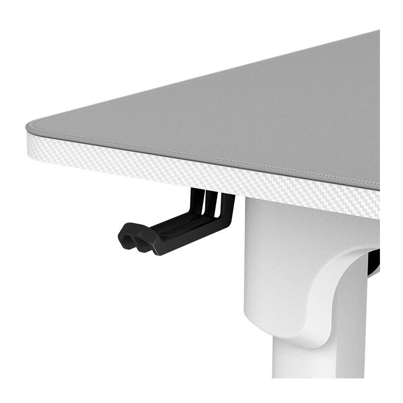 Mesa Eletrica Cougar E-Grav, 160cm, Altura Ajustavel, Branco, 3MGRV5WW.0006