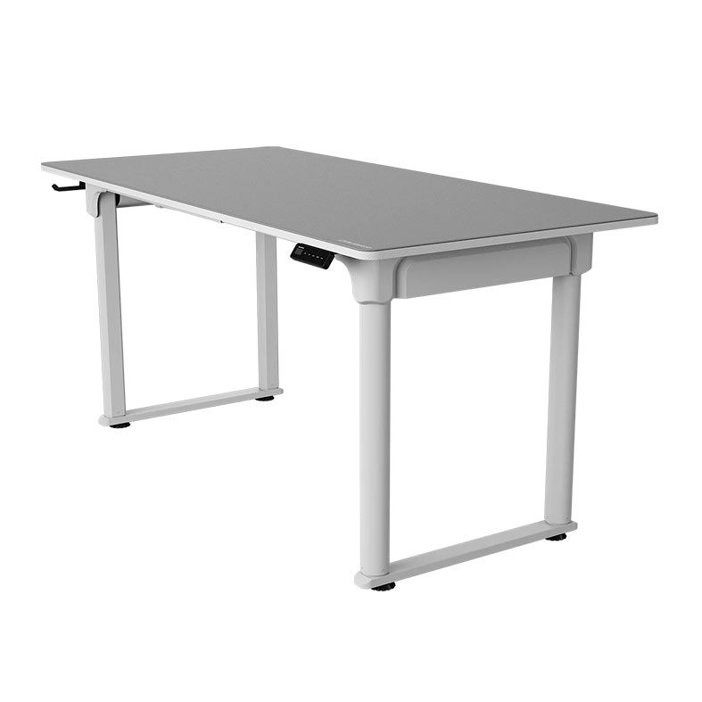 Mesa Eletrica Cougar E-Grav, 160cm, Altura Ajustavel, Branco, 3MGRV5WW.0006