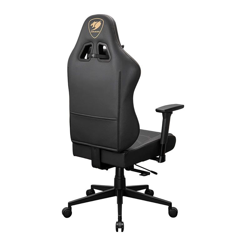 Cadeira Gamer Cougar Pryme Gold, Preto, 3MPRLGLB.0001