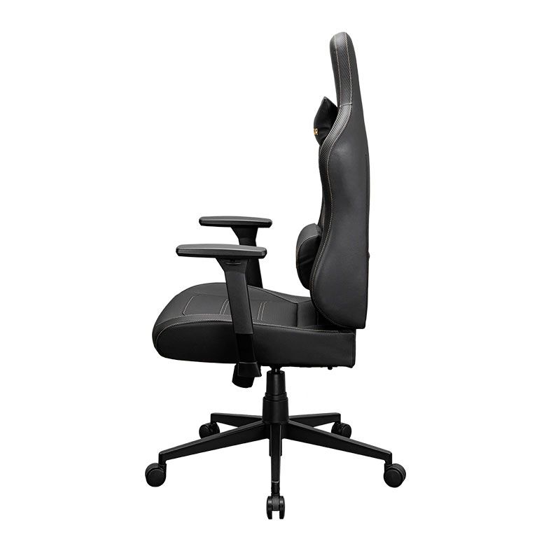 Cadeira Gamer Cougar Pryme Gold, Preto, 3MPRLGLB.0001