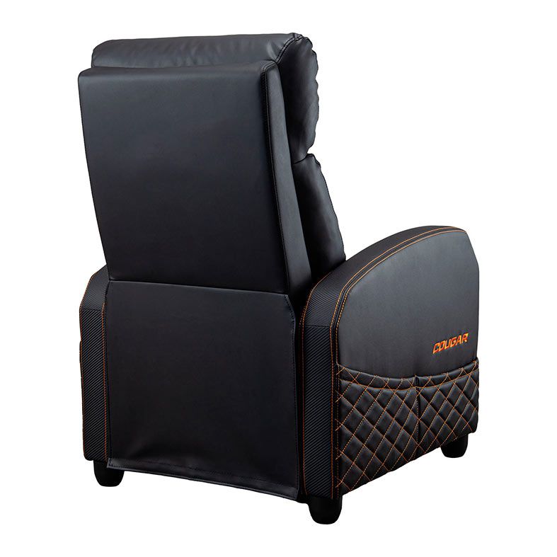 Poltrona Cougar Ranger Elite, Preto e Laranja, 3MRAEORB.0001