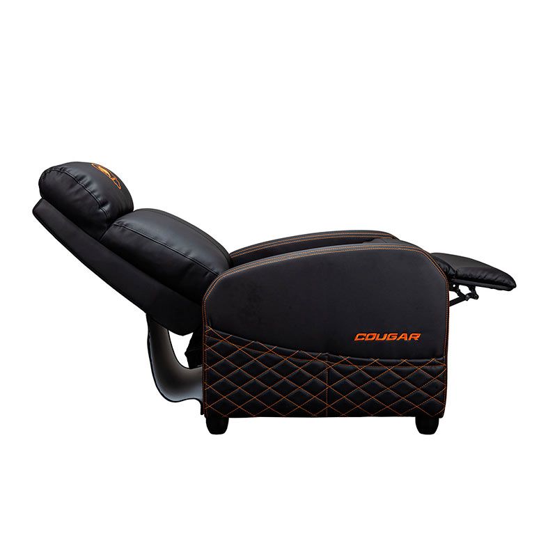 Poltrona Cougar Ranger Elite, Preto e Laranja, 3MRAEORB.0001
