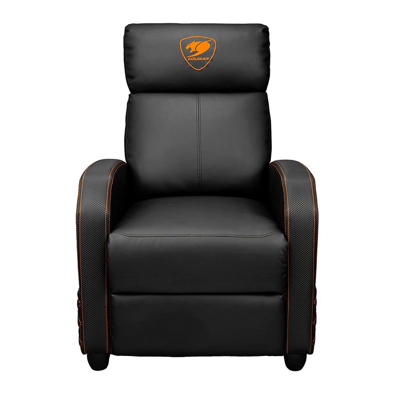 Poltrona Cougar Ranger Elite, Preto e Laranja, 3MRAEORB.0001
