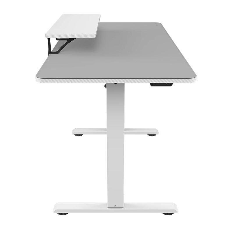 Mesa Gamer Cougar E-Star 140, Com Regulagem de Altura, Branco, 3MSTA3WW.0006