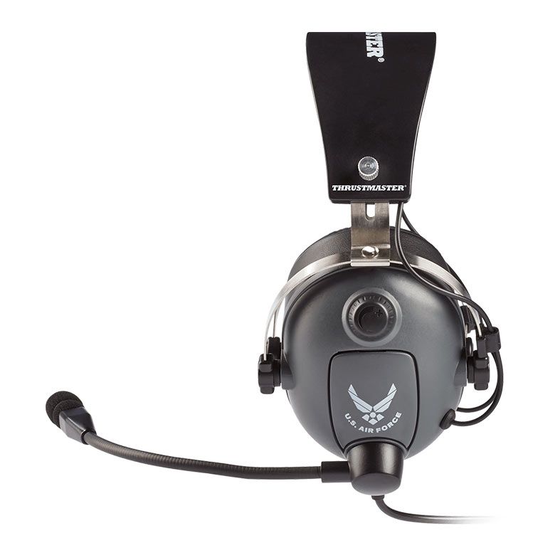 Headset Gamer Thrustmaster T.Flight U.S Air Force Edition, Drivers 50mm, Multiplataforma, Preto, 4060104