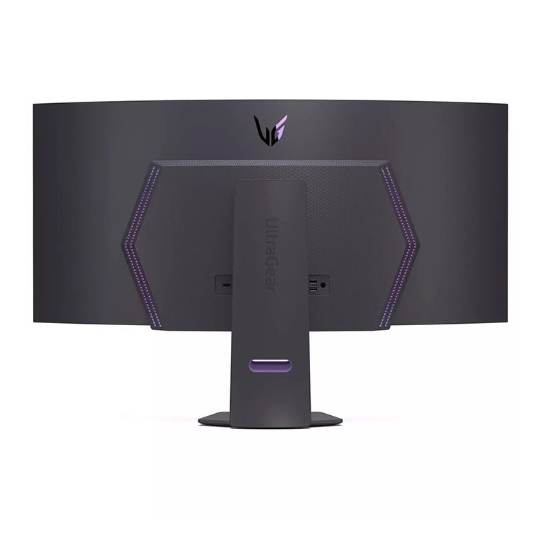 Monitor Gamer LG UltraGear, 45 Pol, OLED, Curvo, 2k QHD, 0.03ms, 240Hz, FreeSync, G-Sync, HDMI/DP, 45GS95QE-B