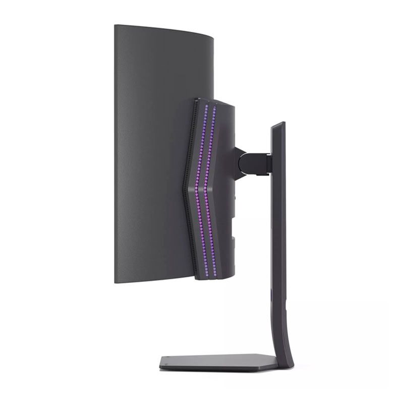 Monitor Gamer LG UltraGear, 45 Pol, OLED, Curvo, 2k QHD, 0.03ms, 240Hz, FreeSync, G-Sync, HDMI/DP, 45GS95QE-B