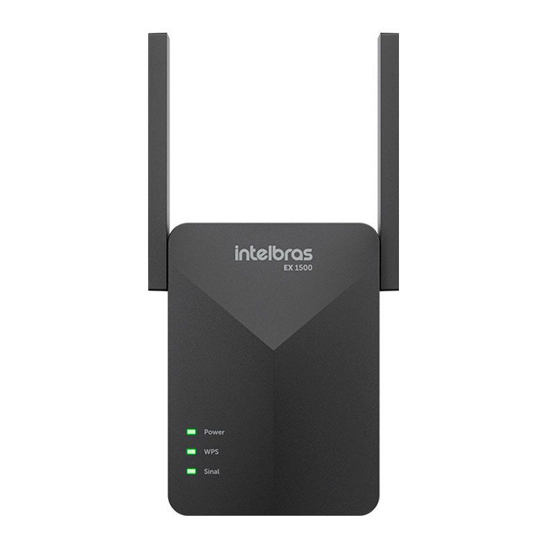 Roteador Wireless Intelbras EX 1500 Dual Band Mesh, Wi-Fi 6, Preto, 4750191