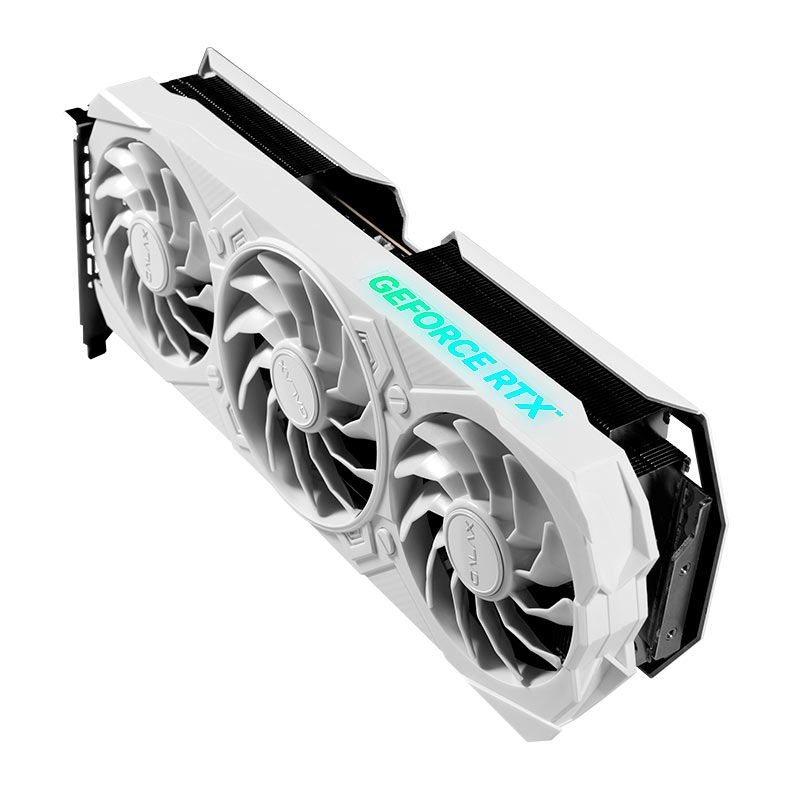 Placa de Video Galax Geforce RTX 4070 Ti EX Gamer White 1-Click OC, 12GB, GDDR6X, 192-bit, 47IOM7MD7BGW