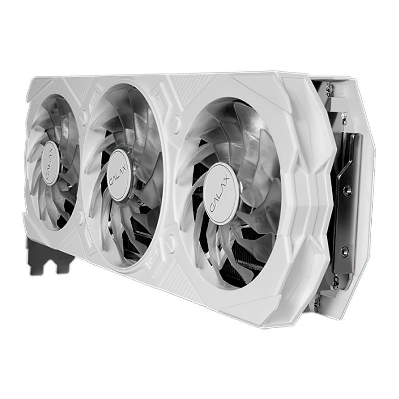 Placa de Video Galax GeForce RTX 4070 EX Gamer White 1-Click OC, 12GB, GDDR6X, 192-bit, 47NOM7MD7KWH