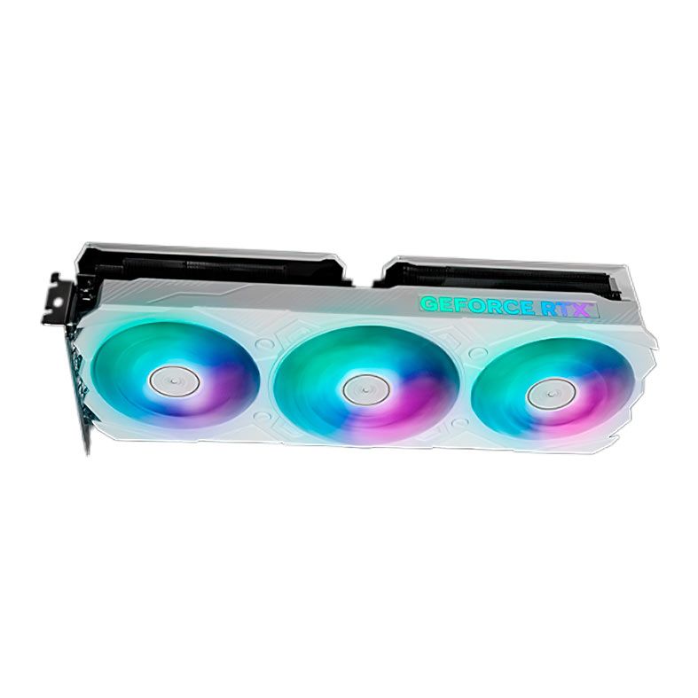 Placa de Video Galax GeForce RTX 4070 EX Gamer White 1-Click OC, 12GB, GDDR6X, 192-bit, 47NOM7MD7KWH
