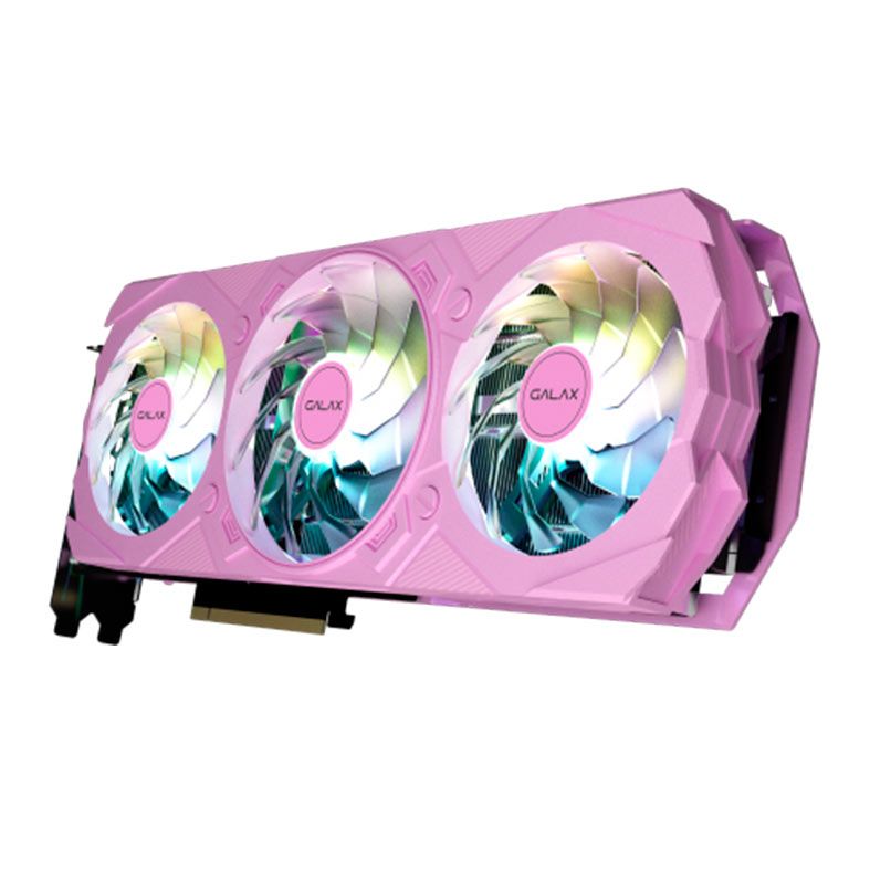 Placa de Video Galax GeForce RTX 4070 EX Gamer Pink, 12GB, GDDR6X, 192-bit, 47NOM7MD7LPK