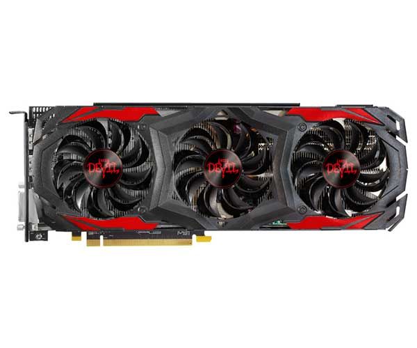 Placa de Video PowerColor Radeon RX 480 8GB GDDR5 Red Devil 256-bit, AXRX 480 8GBD5-3DH/OC