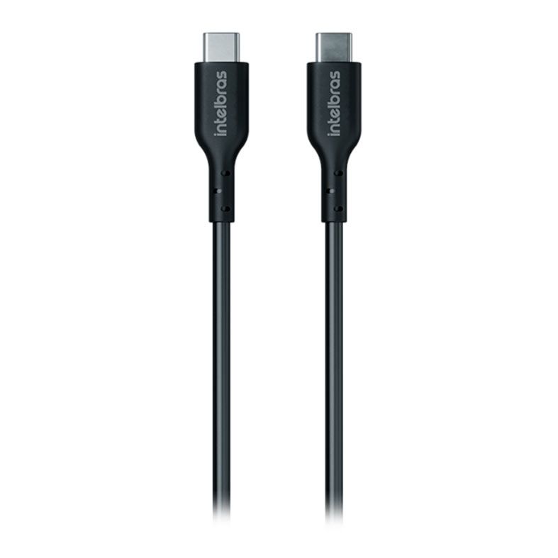 Cabo USB-C Intelbras, 2.0M, USB-C Para USB-C, Preto, 4830267
