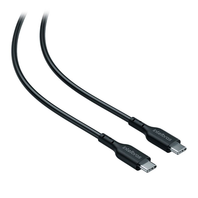 Cabo USB-C Intelbras, 2.0M, USB-C Para USB-C, Preto, 4830267