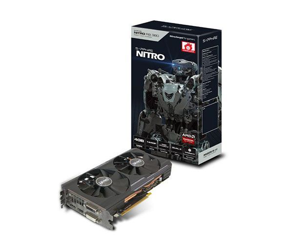 Placa de Video SAPPHIRE R9 380 NITRO DUAL-X OC 4GB GDDR5 256Bit, 11242-07-20G - BOX