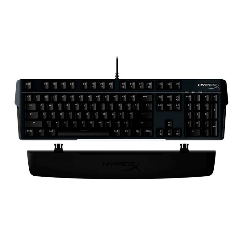 Teclado Mecanico Gamer HyperX Alloy MKW100, RGB, Switch Red, Preto, 4P5E1AA-ABA