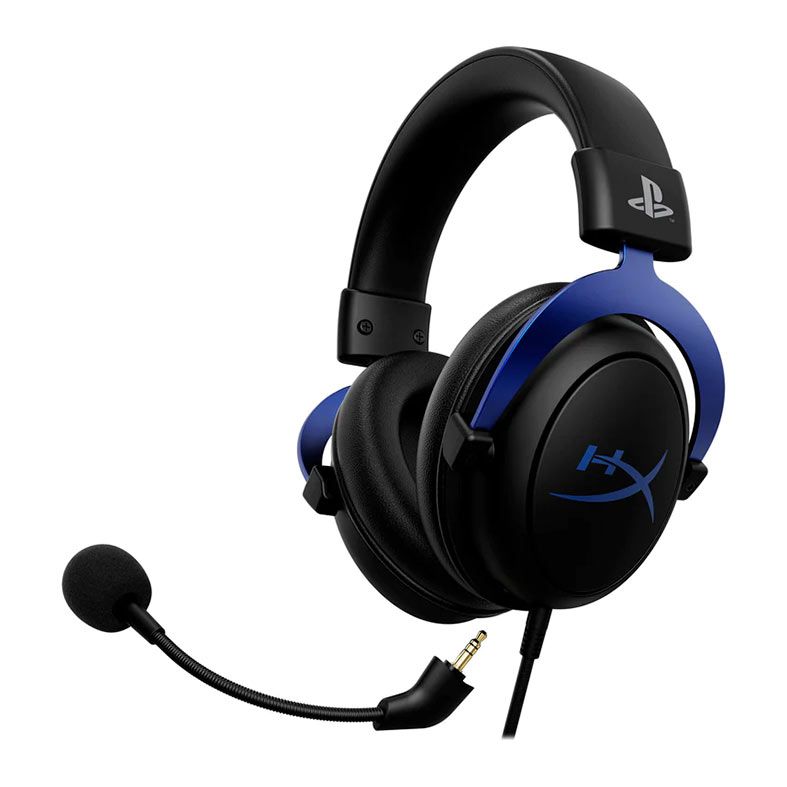 Headset Gamer HyperX Cloud, Drivers 53mm, Preto e Azul, 4P5H9AAABL