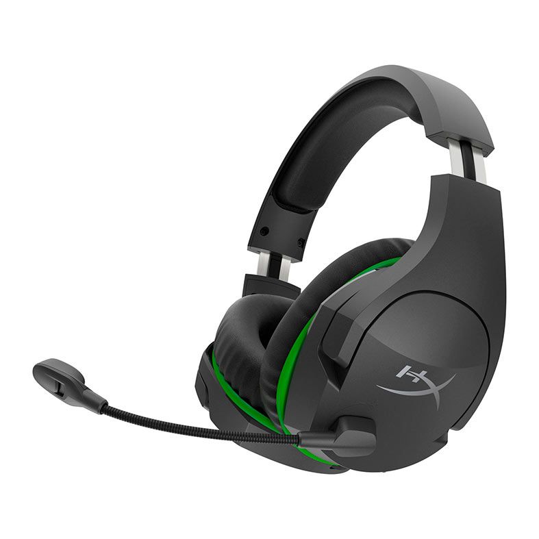 OPENBOX Headset Gamer HyperX CloudX Stinger Core, Drivers 40mm, Sem Fio, Preto e Verde, 4P5J0AA