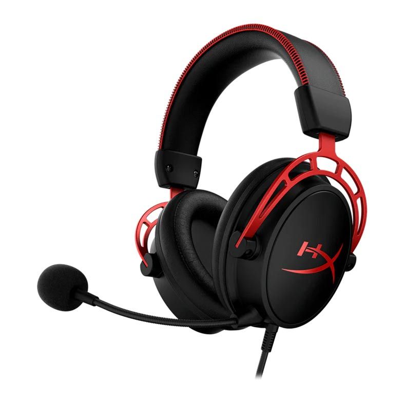 Headset Gamer HyperX Cloud Alpha, Drivers 50mm, Preto e Vermelho, 4P5L1AAABL
